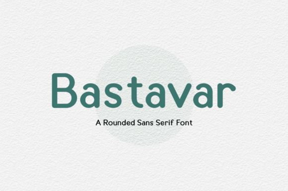 Bastavar: A Minimal Sans Serif Typeface for Modern Editorial Design
