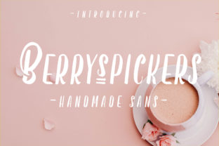 Berryspickers Font for Handmade Branding