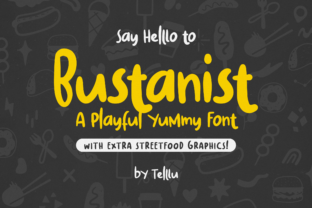 Bustanist Font for Playful Branding