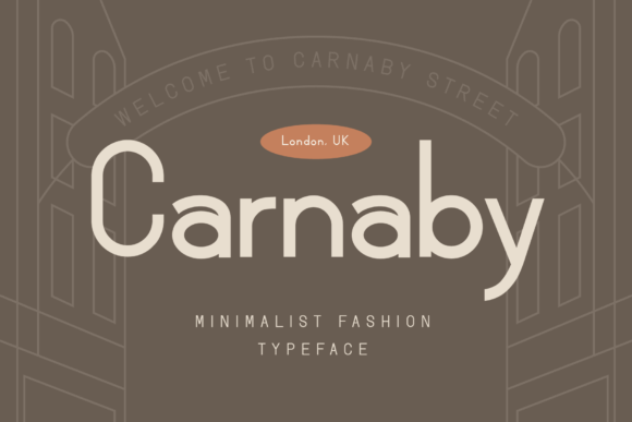 Carnaby: A Minimalist Sans Serif Font for Makers