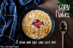 Corn Flakes Typeface for Modern Branding