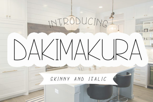 Dakimakura Typeface Review for Modern Branding