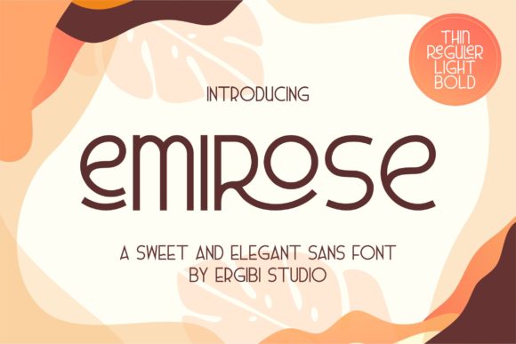Emirose Font Review: A Modern Sans Serif for Branding