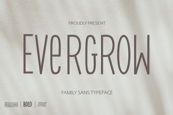 Evergrow Font Review: A Versatile Sans Serif for Modern Design