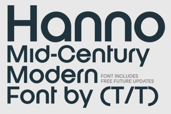 Hanno Font: A Maker’s Guide to Mid-Century Style