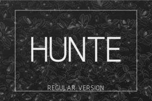 Hunte Font: Clean Sans Serif for Modern Campaigns