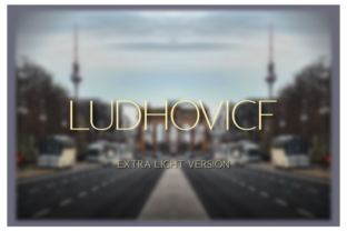 Ludhovicf Extra Light Typeface for Makers
