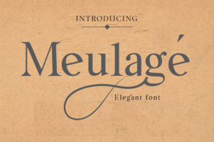 Meulage: The Serif Font for Luxury Branding
