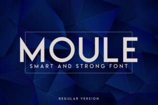 Moule: A Powerful Sans Serif Font for Modern Branding