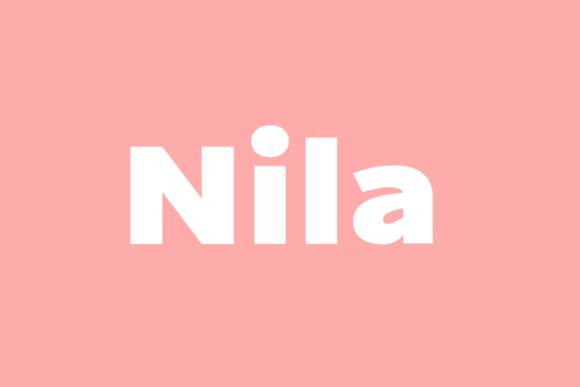 Nila: The Bold Sans Serif Typeface for Makers
