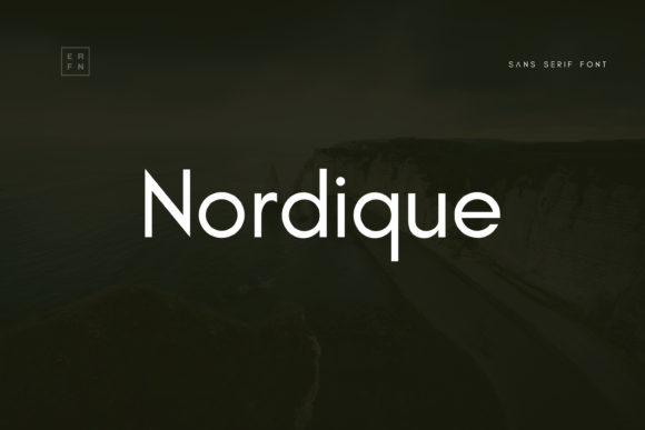 Nordique: The Minimal Sans Serif Font for Clear Campaigns