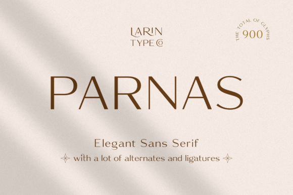 Parnas Sans: An Elegant Typeface for Editorial Design