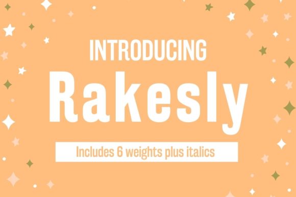 Rakesly Font: Bold Sans Serif for Campaigns