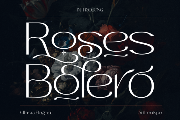 Roses Bolero: Elegant Sans Serif for Editorial Design