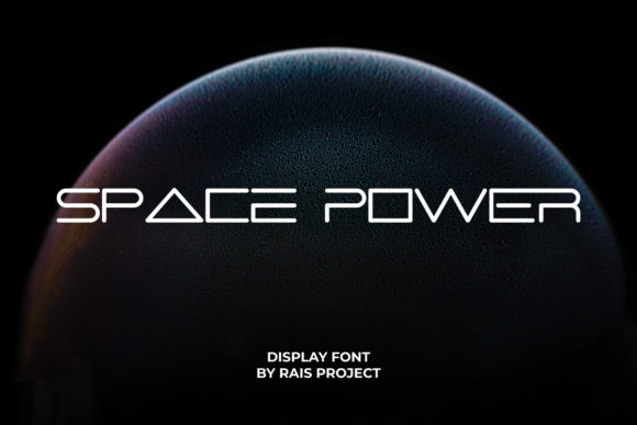 Space Power Font for Modern Editorial Design