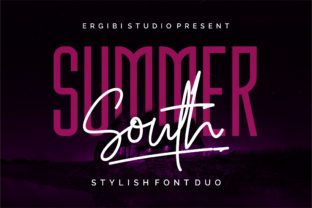 Summer South Duo Typeface for Editorial Design