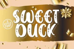 Sweet Duck Typeface for Editorial Design