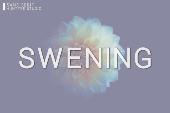 Swening: The Minimal Font for Modern Brands