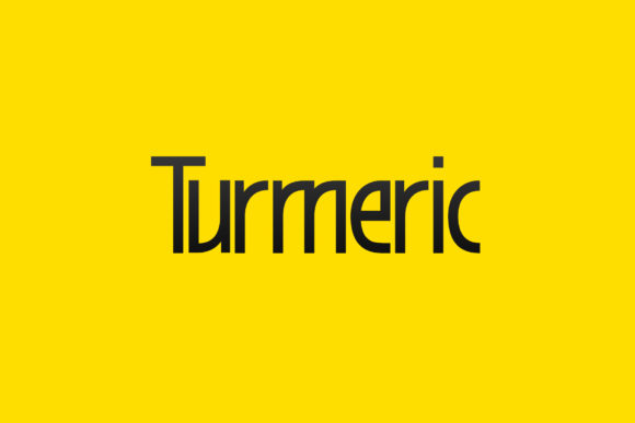 Turmeric Typeface for Modern Web Design