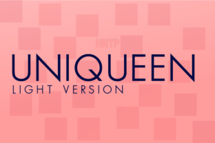 Uniqueen Light: A Timeless Typeface for Modern Makers