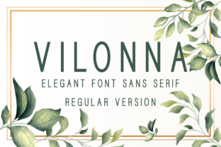 Vilonna Typeface for Modern Branding